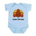 thumbnail image 1 of CafePress - Grandma's Little Turkey Infant Bodysuit - Baby Light Bodysuit, Size Newborn - 24 Months, 1 of 4