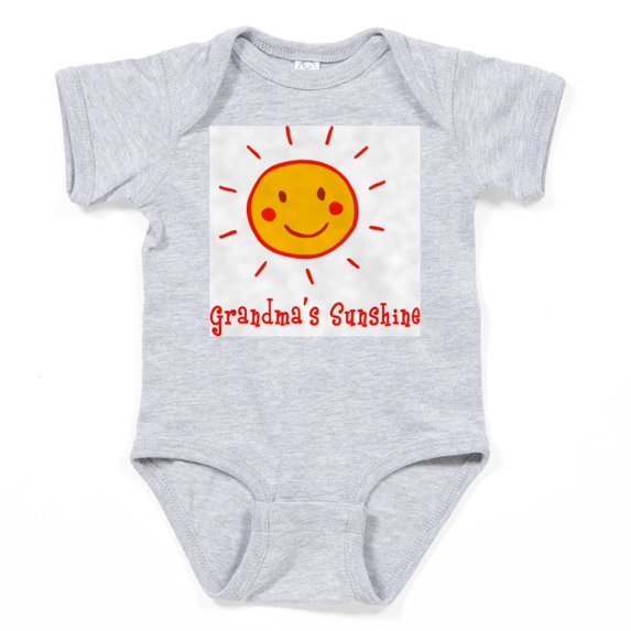 CafePress - Grandma's Sunshine Infant Bodysuit Body Suit - Cute Infant Bodysuit Baby Romper - Size Newborn - 24 Months