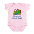 thumbnail image 1 of CafePress - Grandmas Beach Buddy Body Suit - Baby Light Bodysuit, Size Newborn - 24 Months, 1 of 4