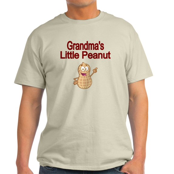 CafePress - Grandmas Little Peanut Light T Shirt - Men's Classic Graphic T-Shirt