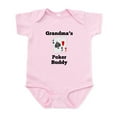 thumbnail image 1 of CafePress - Grandmas Poker Buddy Body Suit - Baby Light Bodysuit, Size Newborn - 24 Months, 1 of 4