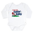 thumbnail image 1 of CafePress - Grandpa'S Little Golfin' Buddy Ls Infant B - Long Sleeve Cotton Baby Bodysuit, 1 of 4