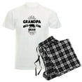 thumbnail image 1 of CafePress - Grandpa Bear Pajamas - Men's Light Loose Fit Cotton Pajama Set, 1 of 7
