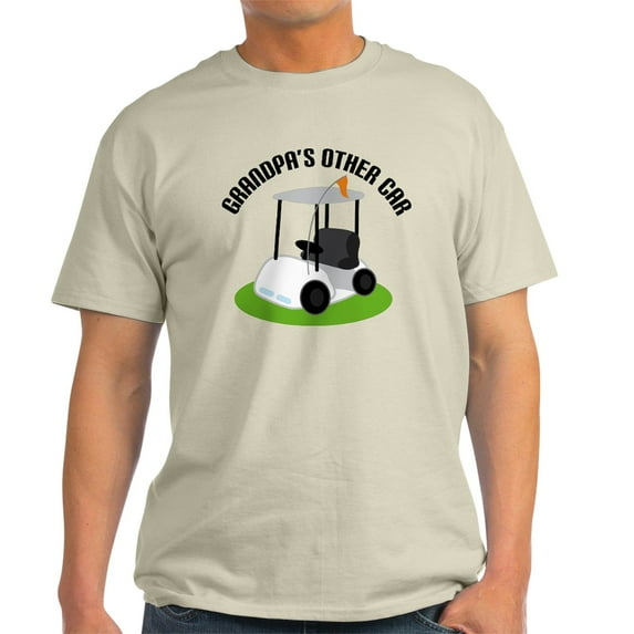 CafePress - Grandpa Golf Cart Light T Shirt - Men's Classic Graphic T-Shirt