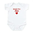 thumbnail image 1 of CafePress - Grandpa Loves Liam Infant Bodysuit - Baby Light Bodysuit, Size Newborn - 24 Months, 1 of 4