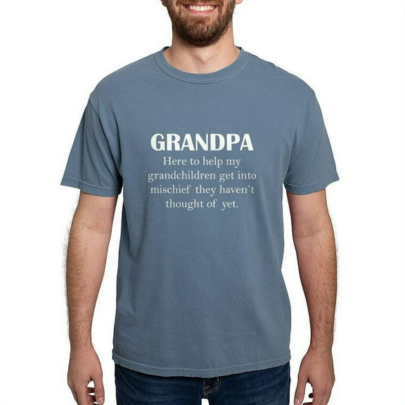 CafePress - Grandpa Reverse T Shirt - Mens Comfort Colors Shirt