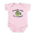 thumbnail image 1 of CafePress - Grandpa Says I'm A Keeper Infant Bodysuit - Baby Light Bodysuit, Size Newborn - 24 Months, 1 of 4