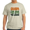 thumbnail image 1 of CafePress - Grandpa The Legend Ash Grey T Shirt - Men's Classic Graphic T-Shirt, 1 of 4