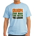 thumbnail image 1 of CafePress - Grandpa The Legend Ash Grey T Shirt - Men's Classic Graphic T-Shirt, 1 of 4