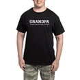 thumbnail image 1 of CafePress - Grandpa The Man Myth Legend Men's Dark Pajamas - Men's Dark Loose Fit Cotton Pajama Set, 1 of 7