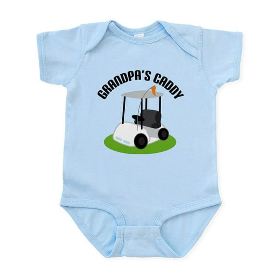 CafePress - Grandpa's Caddy Infant Bodysuit - Baby Light Bodysuit, Size Newborn - 24 Months