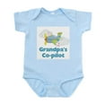 thumbnail image 1 of CafePress - Grandpa's Co Pilot Boy's Infant Bodysuit - Baby Light Bodysuit, Size Newborn - 24 Months, 1 of 4