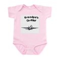 thumbnail image 1 of CafePress - Grandpa's Copilot Infant Bodysuit - Baby Light Bodysuit, Size Newborn - 24 Months, 1 of 4