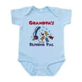 thumbnail image 1 of CafePress - Grandpa's Fishing Pal Infant Bodysuit - Baby Light Bodysuit, Size Newborn - 24 Months, 1 of 4