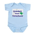 thumbnail image 1 of CafePress - Grandpa's Future Fishing Buddy Body Suit - Baby Light Bodysuit, Size Newborn - 24 Months, 1 of 4