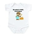 thumbnail image 1 of CafePress - Grandpa's Little Farmhand Infant Bodysuit - Baby Light Bodysuit, Size Newborn - 24 Months, 1 of 4