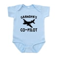 thumbnail image 1 of CafePress - Grandpas Co Pilot Body Suit - Baby Light Bodysuit, Size Newborn - 24 Months, 1 of 4