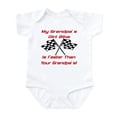 thumbnail image 1 of CafePress - Grandpas Dirt Bike Is Fast Infant Bodysuit - Baby Light Bodysuit, Size Newborn - 24 Months, 1 of 4