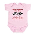 thumbnail image 1 of CafePress - Grandpas Dirt Bike Is Fast Infant Bodysuit - Baby Light Bodysuit, Size Newborn - 24 Months, 1 of 4