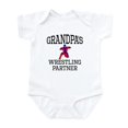 thumbnail image 1 of CafePress - Grandpas Wrestling Partner Body Suit - Baby Light Bodysuit, Size Newborn - 24 Months, 1 of 4