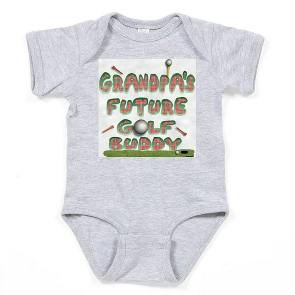 CafePress - Grandpasgolf - Cute Infant Bodysuit Baby Romper - Size Newborn - 24 Months