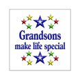 thumbnail image 1 of CafePress - Grandsons Are Special Square Sticker 3 X 3 - Square Sticker 3" x 3", 1 of 1