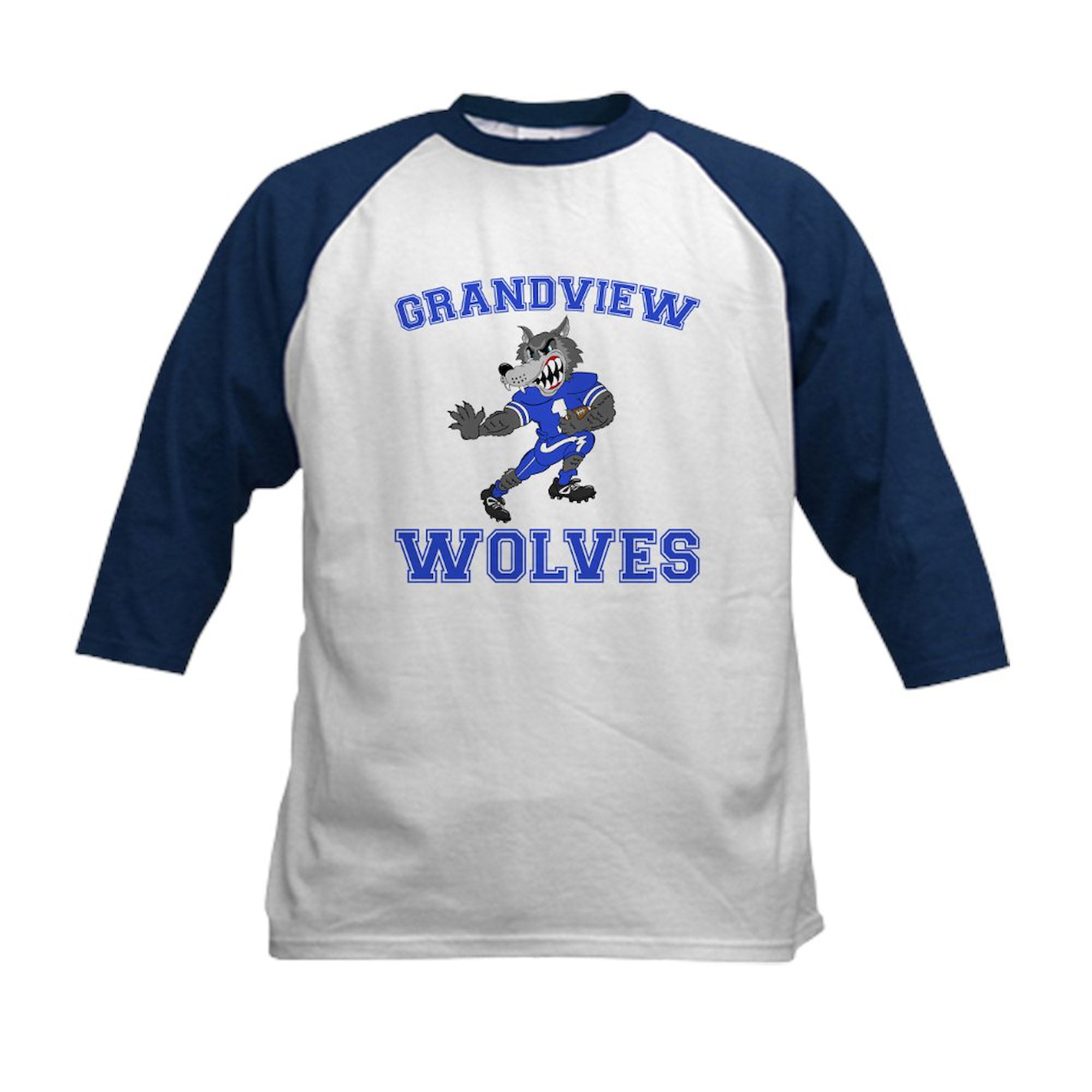 CafePress - Grandview Wolves Kids Baseball Jersey - Kids Cotton ...