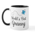 thumbnail image 1 of CafePress - Granny (World's Best) Mug - 11 oz Ceramic Mug - Novelty Coffee Tea Cup, 1 of 3