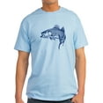 thumbnail image 1 of CafePress - Graphic Striped Bass - Light T-Shirt - CP, 1 of 1