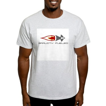 CafePress - Gravity Fueled Wingsuit Skydiving Light T Shirt - Men's Classic Graphic T-Shirt