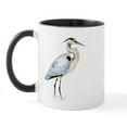 thumbnail image 1 of CafePress - Great Blue Heron Mug - 11 oz Ceramic Mug - Novelty Coffee Tea Cup, 1 of 3