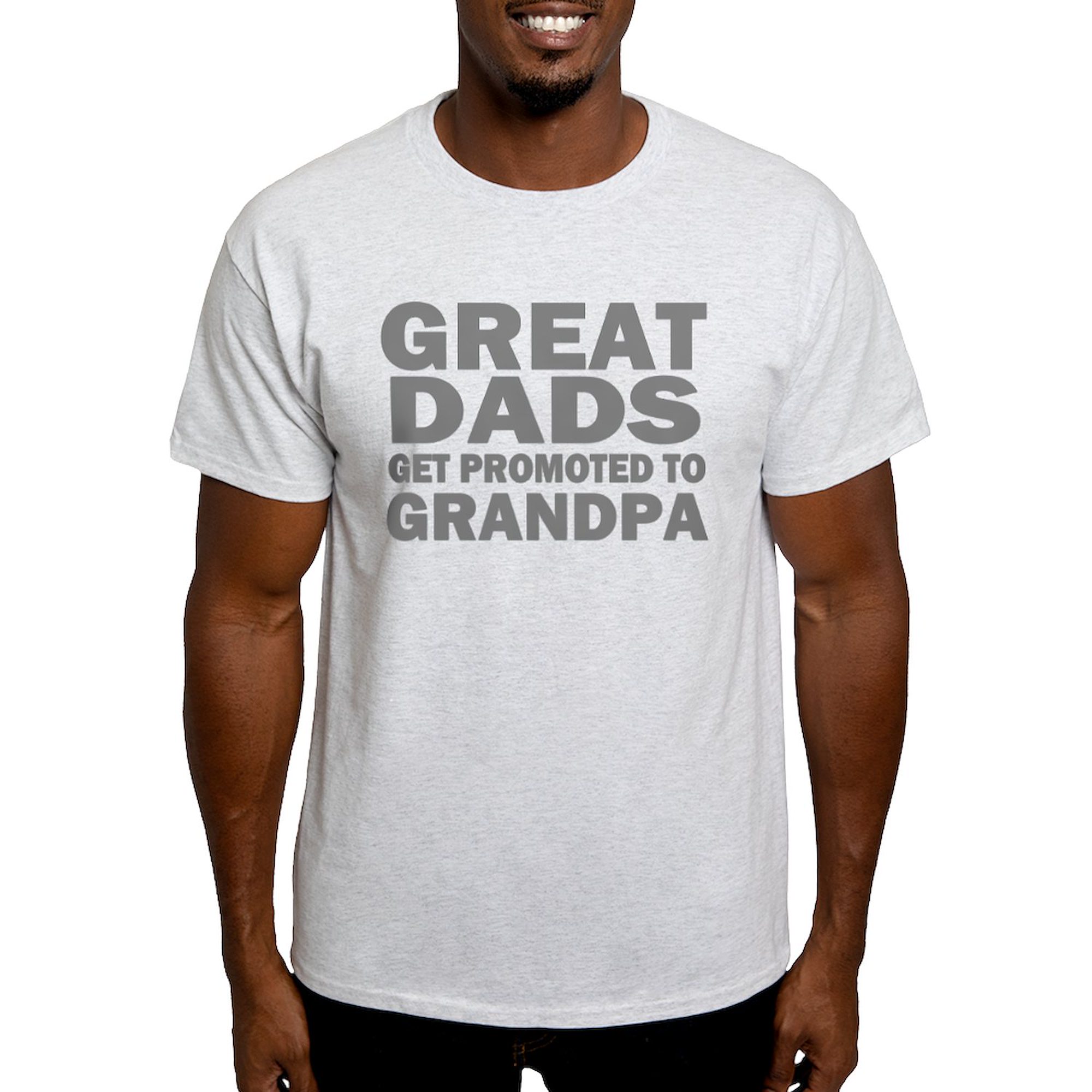 CafePress - Great Dads Grandpa Light T Shirt - Light T-Shirt - CP - image 1 of 4