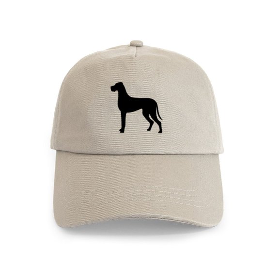 CafePress - Great Dane Cap - Adjustable 100% Brushed Unisex Casual Cotton Baseball Cap, Beige, 1