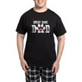 thumbnail image 1 of CafePress - Great Dane Dad Pajamas - Men's Dark Loose Fit Cotton Pajama Set, 1 of 7