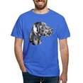thumbnail image 1 of CafePress - Great Dane HS Blue UC Dark T Shirt - Men's Classic Graphic Cotton T-Shirt, 1 of 4