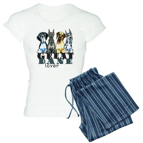 CafePress - Great Dane Lover Pajamas - Women's Light Pajamas