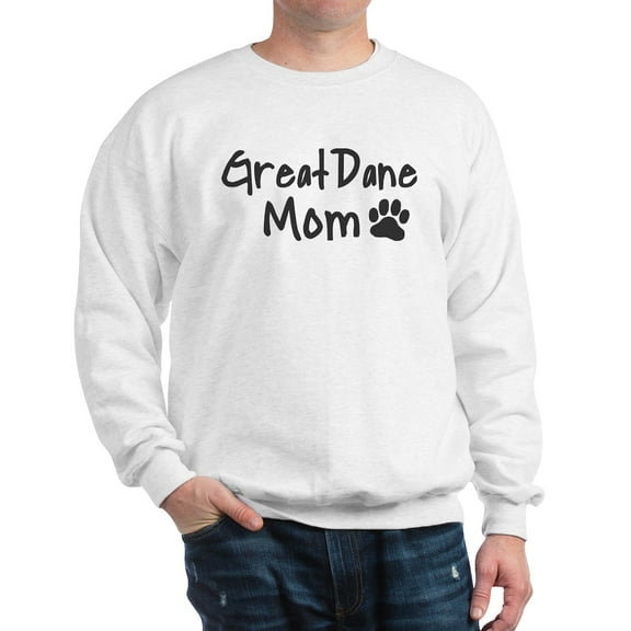 CafePress - Great Dane MOM Sweatshirt - Crew Neck Sweatshirt