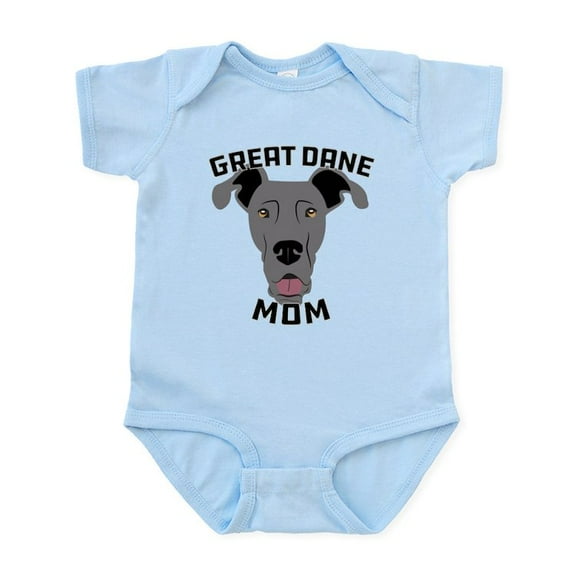 CafePress - Great Dane Mom Baby Light Bodysuit - Baby Light Bodysuit, Size Newborn - 24 Months