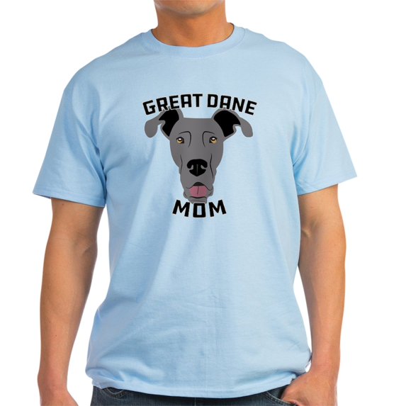 CafePress - Great Dane Mom Light T Shirt - Men's Classic Graphic T-Shirt