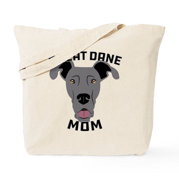 CafePress - Great Dane Mom Tote Bag - Unisex Canvas Tote Bag, Beige, 1-Piece