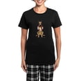 thumbnail image 1 of CafePress - Great Dane Rescue Women's Dark Pajamas - Women's Short Sleeve Print T-Shirt and Pants Dark Cotton Pajama Set, 1 of 7