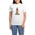 thumbnail image 1 of CafePress - Great Dane Rescue Women's Light Pajamas - Women's Short Sleeve Print T-Shirt and Pants Light Cotton Pajama Set, 1 of 7