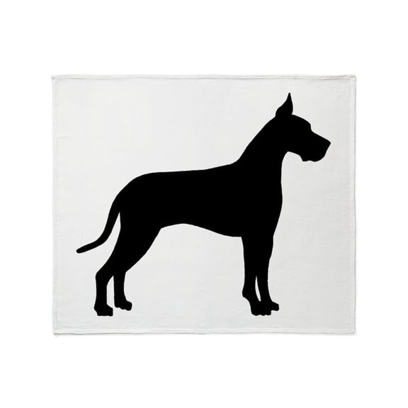 CafePress - Great Dane - Soft Fleece Throw Blanket, 50"x60" for All Ages