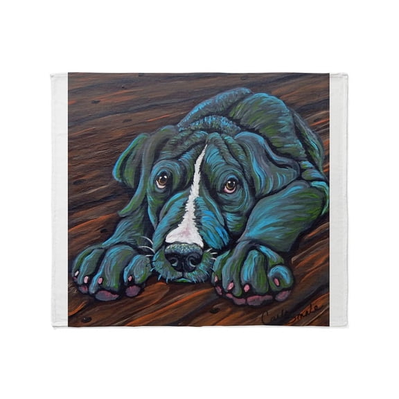 CafePress - Great Dane Throw Blanket - Soft Fleece Throw Blanket, 50"x60" for All Ages