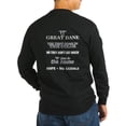 thumbnail image 1 of CafePress - Great Dane Walking Bk Prnt Long Sleeve T Shirt - Long Sleeve Dark T-Shirt, 1 of 4