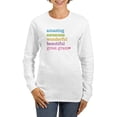 thumbnail image 1 of CafePress - Great Gram Amazing A Women's Long Sleeve T Shirt - Women's Long Sleeve Graphic Casual T-Shirt, 1 of 4