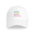 thumbnail image 1 of CafePress - Great Gram Amazing Awesome Cap - Adjustable 100% Brushed Unisex Casual Cotton Baseball Cap, Beige, 1, 1 of 2
