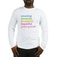 thumbnail image 1 of CafePress - Great Gram Amazing Awesome Long Sleeve T Shirt - Unisex Cotton Long Sleeve T-Shirt, 1 of 4