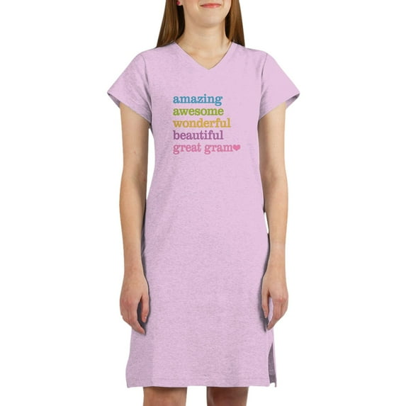 CafePress - Great Gram Amazing Awesome - Women's Nightshirt