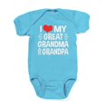 thumbnail image 1 of CafePress - Great Grandma And Grandpa - Cute Infant Bodysuit Baby Romper - Size Newborn - 24 Months, 1 of 3